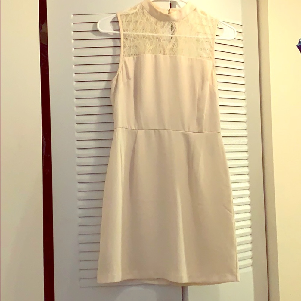 Cream dress